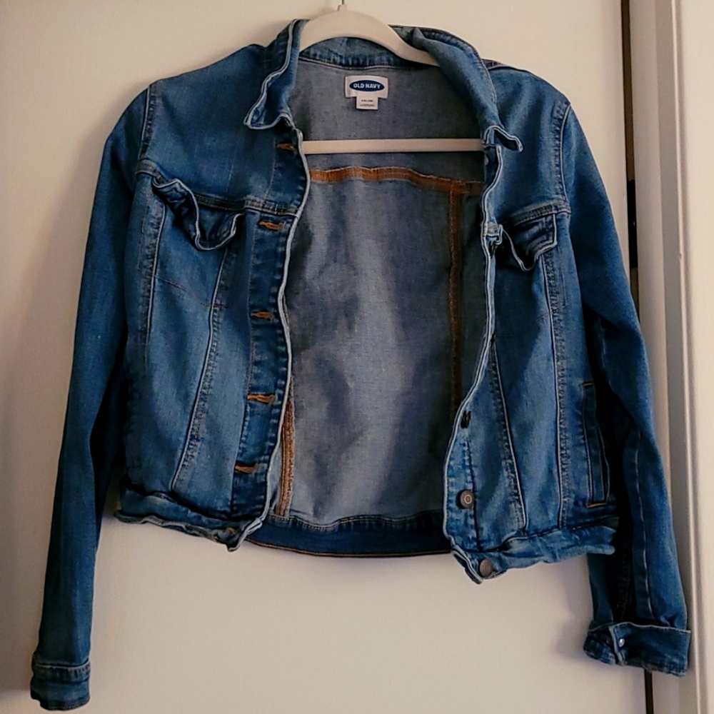 Old navy Jean jacket junior size 16